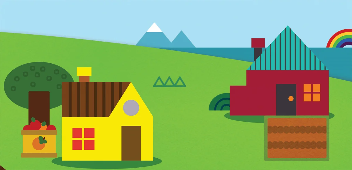 Shape the village